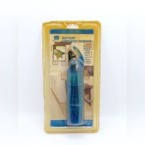 Blue‎ Vintage Home Masters Battery Powered Scissors